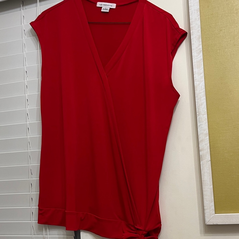 Liz Claiborne Red Women's Blouse